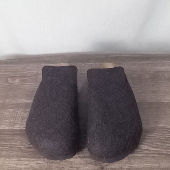 Birkenstock Gray Wool Davos  Sandals Size 40 US 9 - Picture 5 of 7